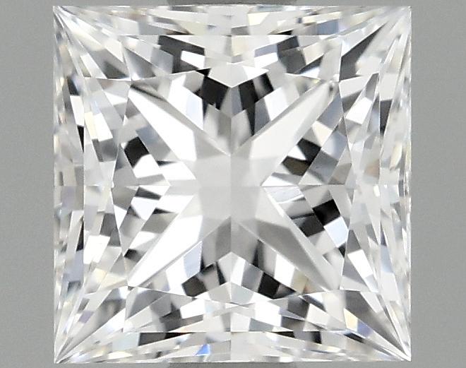 1.09 Carat Princess Shaped Ideal Cut VVS2 IGI Certified Lab Grown Diamond