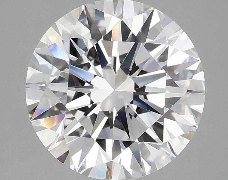 2.57 Carat Round Shaped Excellent Cut VVS2 IGI Certified Lab Grown Diamond