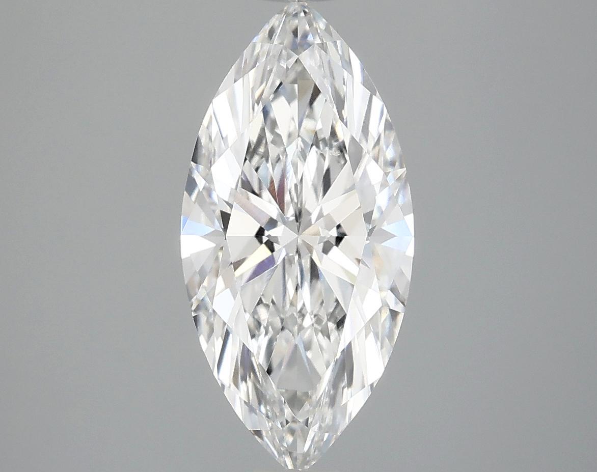 2.05 Carat Marquise Shaped Excellent Cut VVS1 IGI Certified Lab Grown Diamond