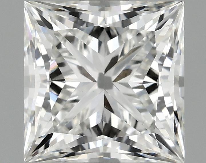 1.56 Carat Princess Shaped Ideal Cut VVS2 IGI Certified Lab Grown Diamond