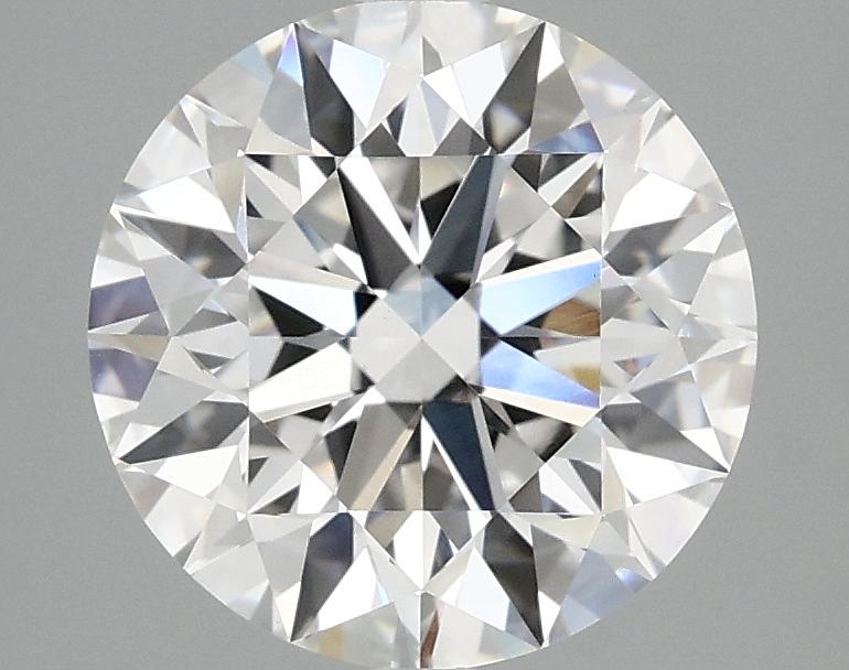2.91 Carat Round Shaped Excellent Cut VVS2 IGI Certified Lab Grown Diamond