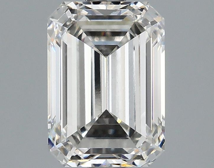 1.98 Carat Emerald Shaped Ideal Cut VVS2 IGI Certified Lab Grown Diamond