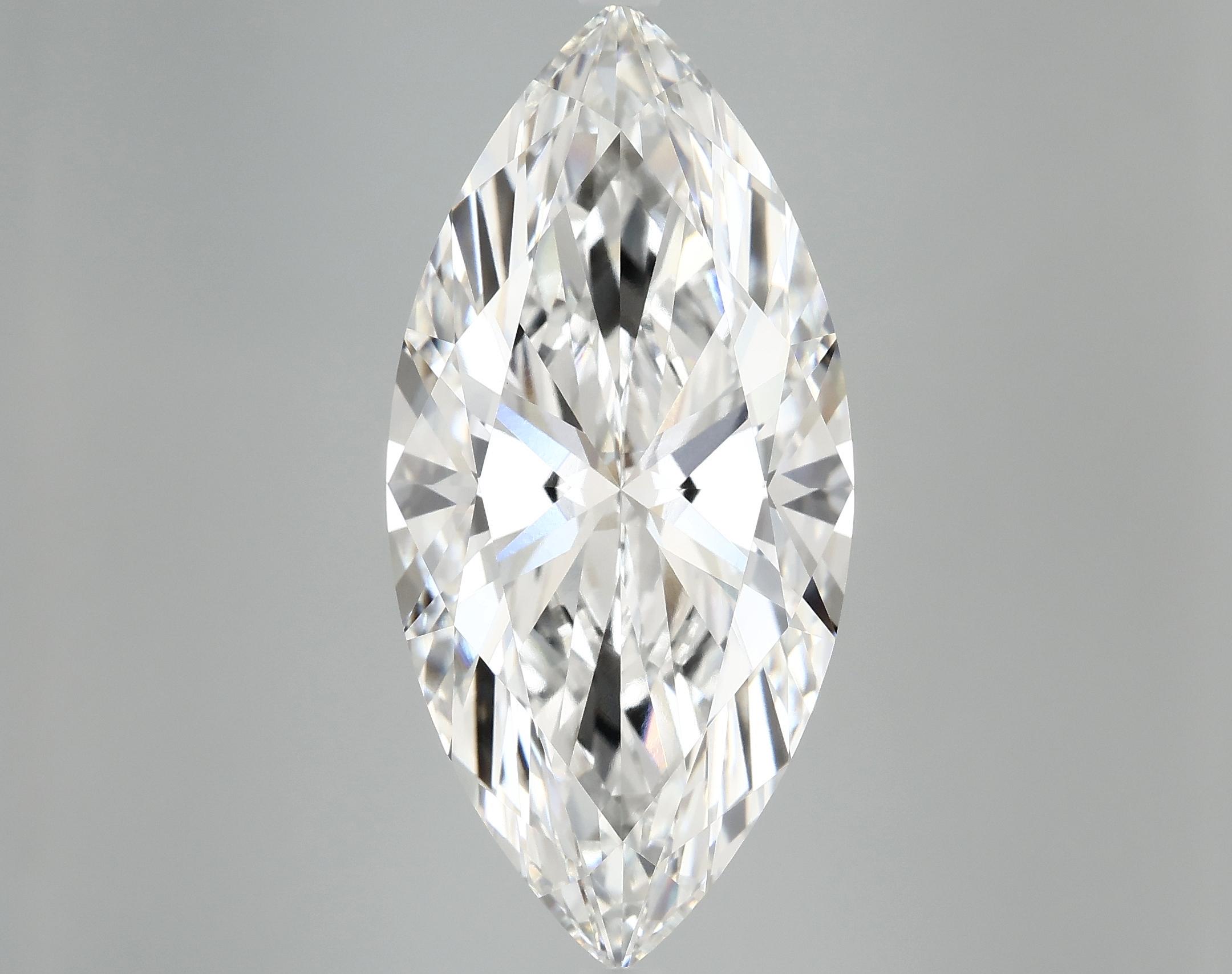 10.31 Carat Marquise Shaped Excellent Cut VVS2 IGI Certified Lab Grown Diamond