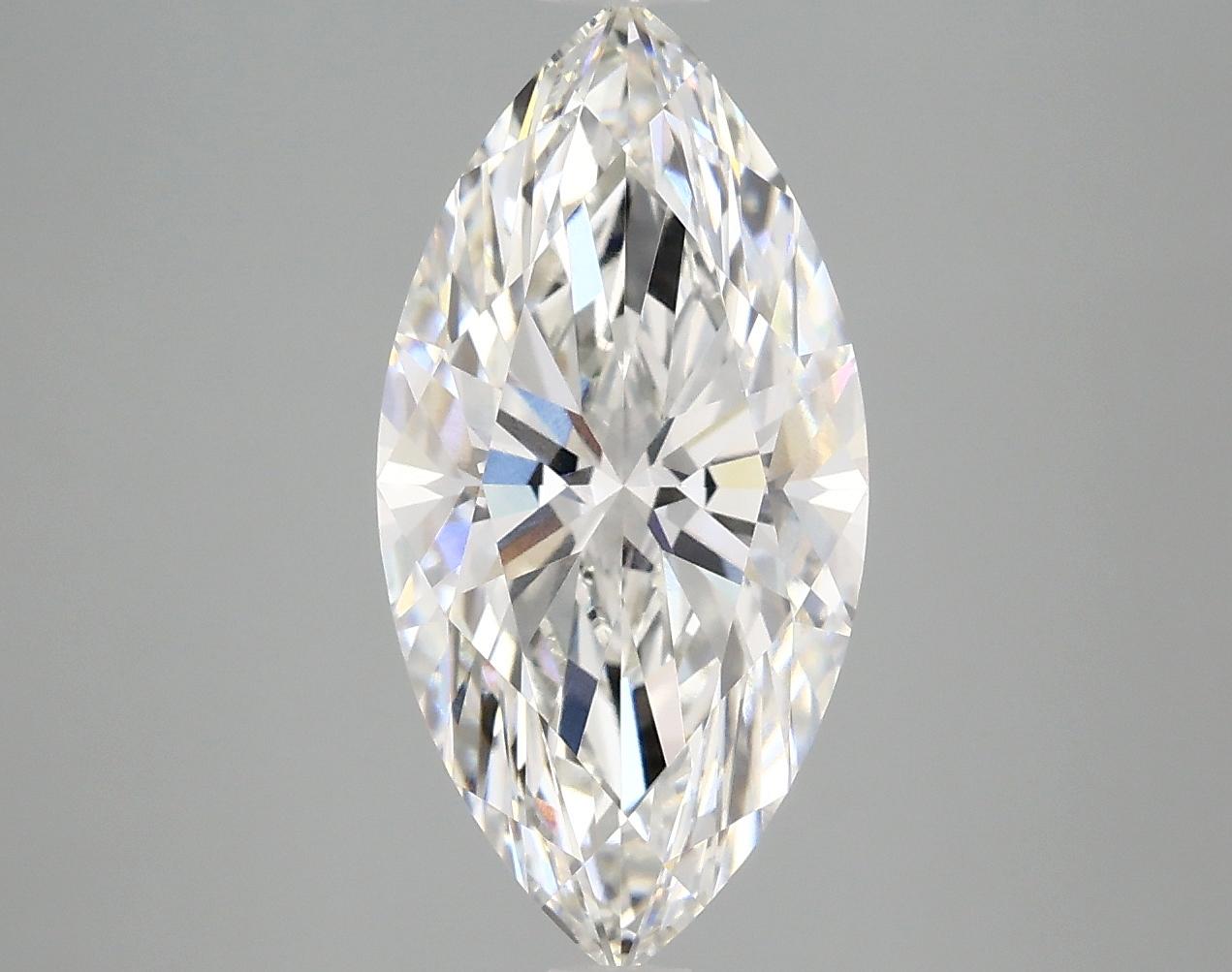 3.07 Carat Marquise Shaped Ideal Cut VS1 IGI Certified Lab Grown Diamond