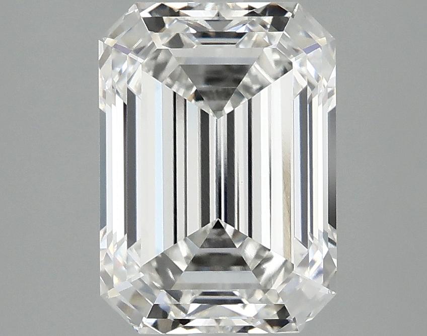 3.08 Carat Emerald Shaped Ideal Cut VVS2 IGI Certified Lab Grown Diamond