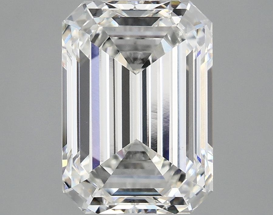 3.09 Carat Emerald Shaped Ideal Cut VS1 IGI Certified Lab Grown Diamond