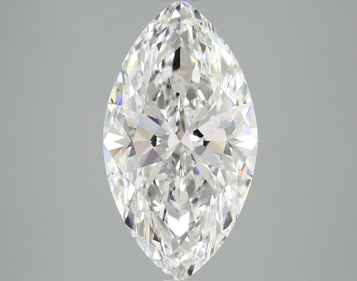 3.1 Carat Marquise Shaped Excellent Cut VVS2 IGI Certified Lab Grown Diamond