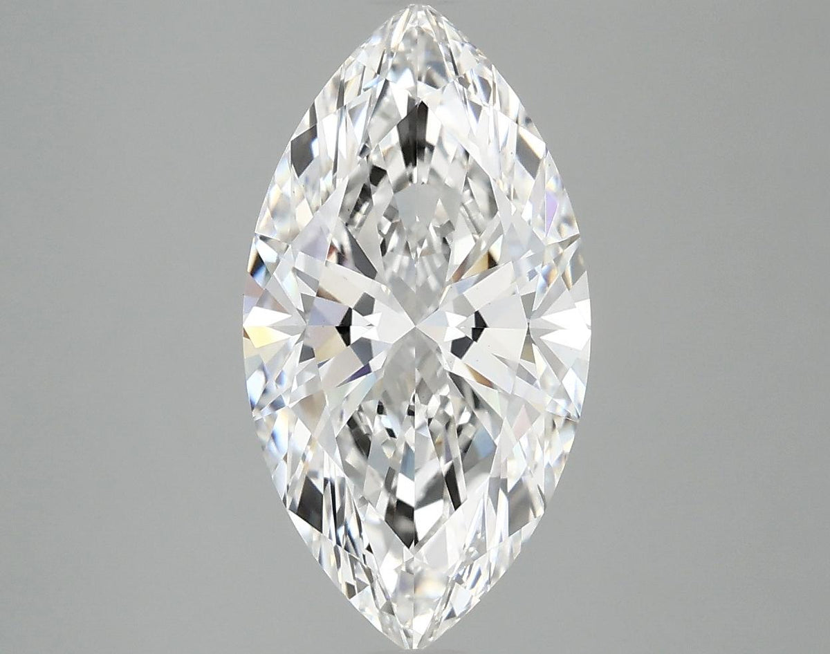 2.97 Carat Marquise Shaped Excellent Cut VS1 IGI Certified Lab Grown Diamond