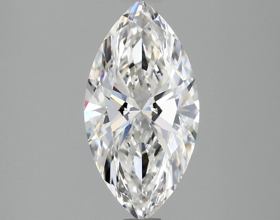 2.05 Carat Marquise Shaped Ideal Cut VVS2 IGI Certified Lab Grown Diamond