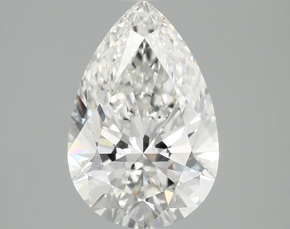 2.07 Carat Pear Shaped Excellent Cut VS1 IGI Certified Lab Grown Diamond