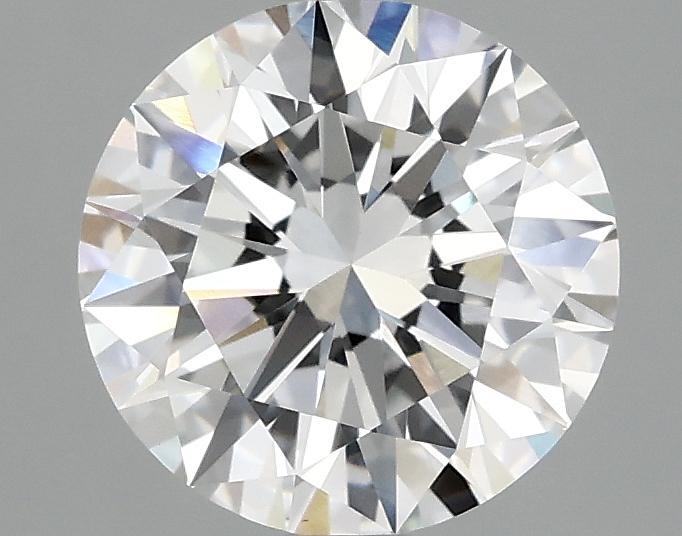 2.01 Carat Round Shaped Ideal Cut VVS2 IGI Certified Lab Grown Diamond