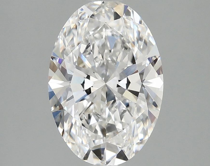 2.05 Carat Oval Shaped Ideal Cut VVS2 IGI Certified Lab Grown Diamond