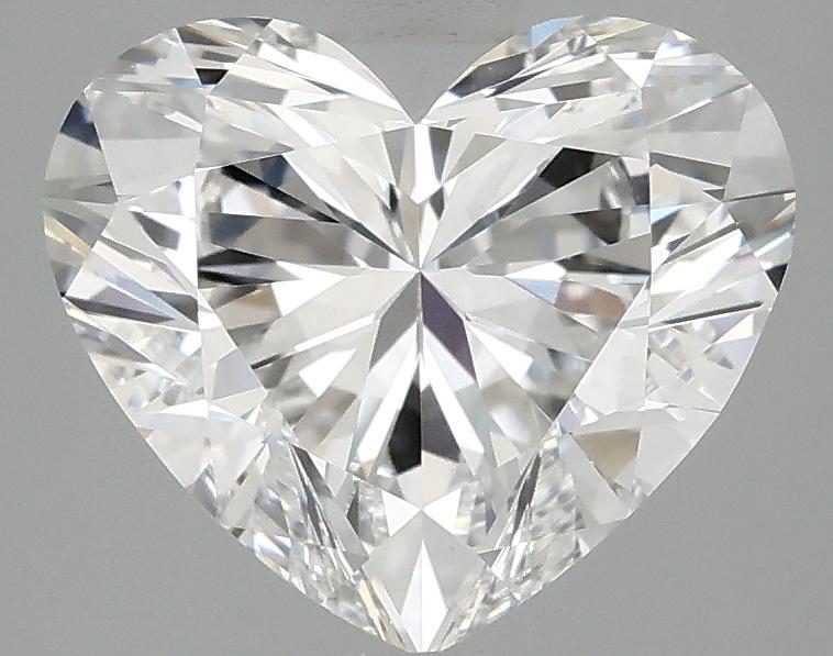 3.02 Carat Heart Shaped Excellent Cut VVS2 IGI Certified Lab Grown Diamond