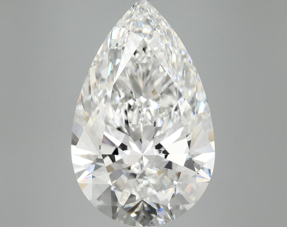 10.49 Carat Pear Shaped Ideal Cut VVS2 IGI Certified Lab Grown Diamond