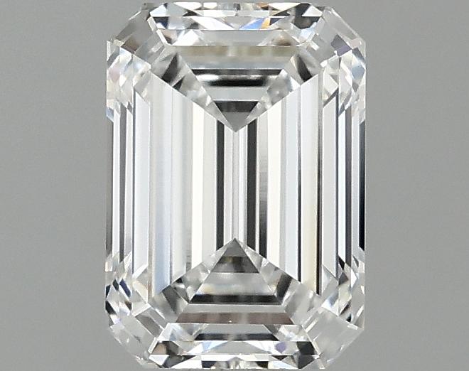 1.07 Carat Emerald Shaped Ideal Cut VVS2 IGI Certified Lab Grown Diamond