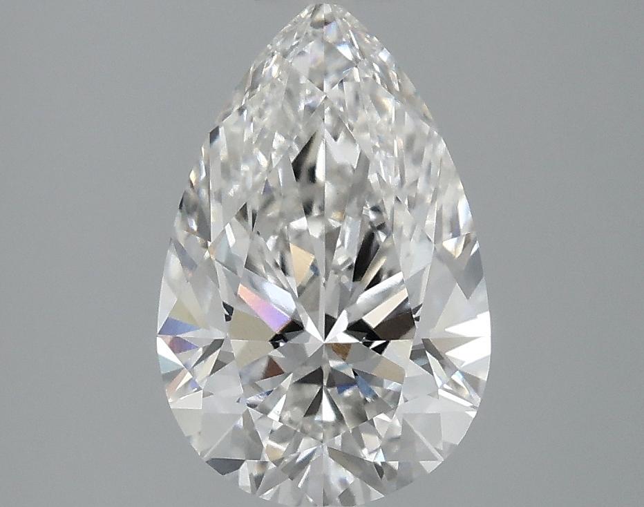 2.07 Carat Pear Shaped Ideal Cut VVS2 IGI Certified Lab Grown Diamond