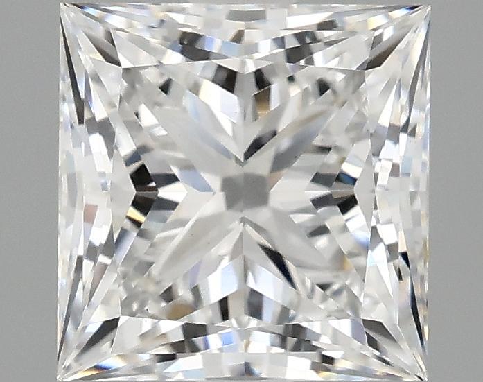 1.98 Carat Princess Shaped Ideal Cut VS1 IGI Certified Lab Grown Diamond