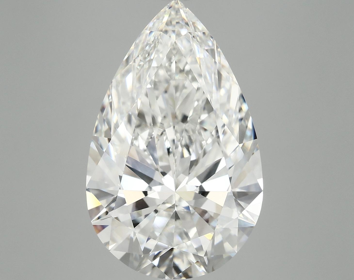 7.06 Carat Pear Shaped Ideal Cut VS1 IGI Certified Lab Grown Diamond