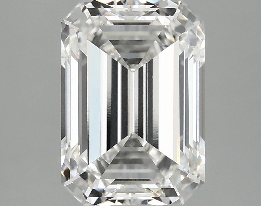 3.09 Carat Emerald Shaped Ideal Cut VS1 IGI Certified Lab Grown Diamond