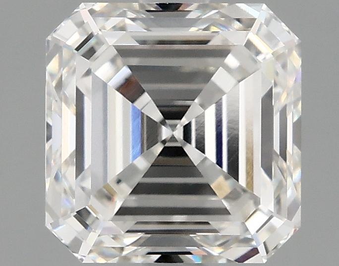 2.03 Carat Asscher Shaped Ideal Cut VVS2 IGI Certified Lab Grown Diamond