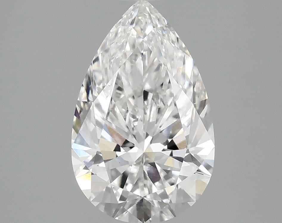 2.04 Carat Pear Shaped Ideal Cut VVS2 IGI Certified Lab Grown Diamond