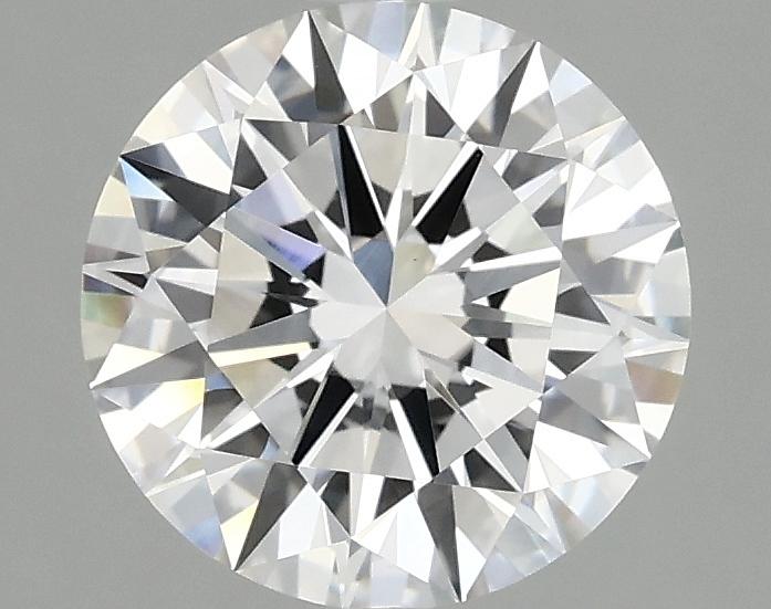 2.07 Carat Round Shaped Ideal Cut VVS2 IGI Certified Lab Grown Diamond