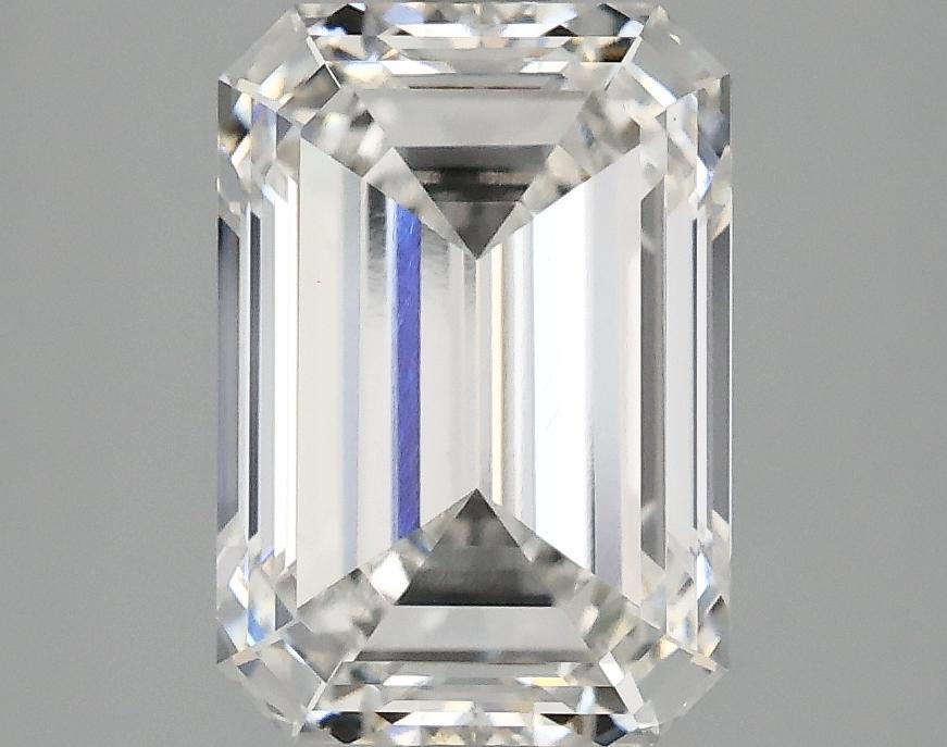 3.1 Carat Emerald Shaped Ideal Cut VVS2 IGI Certified Lab Grown Diamond