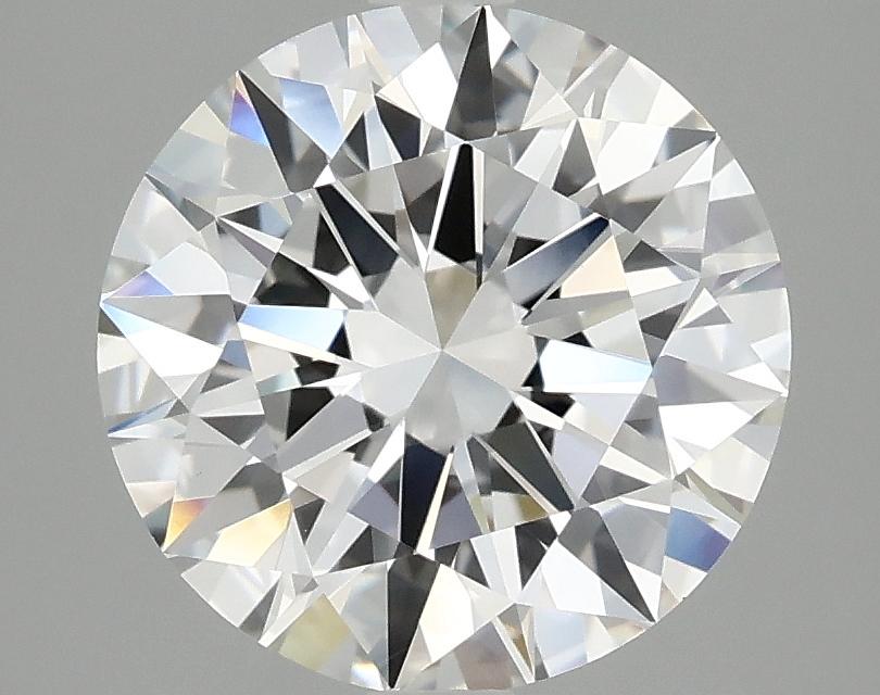 3.06 Carat Round Shaped Ideal Cut VVS2 IGI Certified Lab Grown Diamond