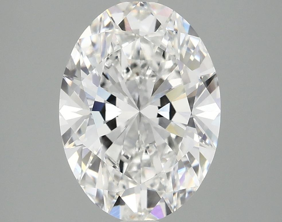 3.08 Carat Oval Shaped Excellent Cut VVS2 IGI Certified Lab Grown Diamond