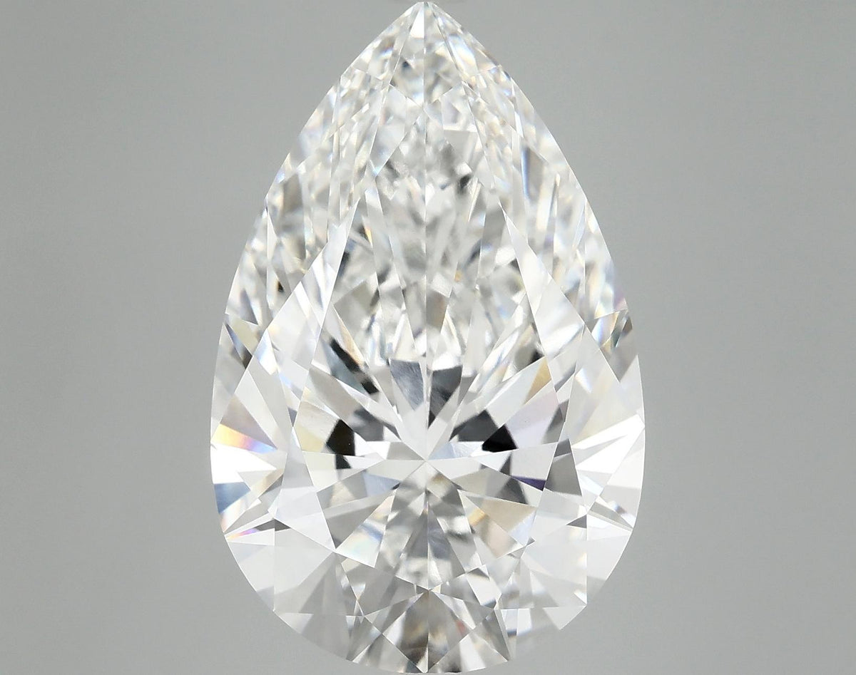 10.18 Carat Pear Shaped Ideal Cut VVS2 IGI Certified Lab Grown Diamond
