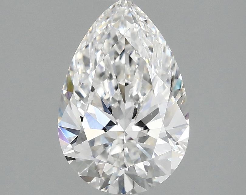 1.48 Carat Pear Shaped Excellent Cut VS2 IGI Certified Lab Grown Diamond