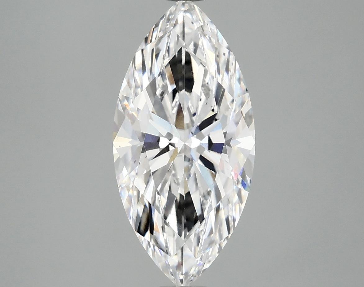 2.52 Carat Marquise Shaped Very Good Cut SI1 IGI Certified Lab Grown Diamond