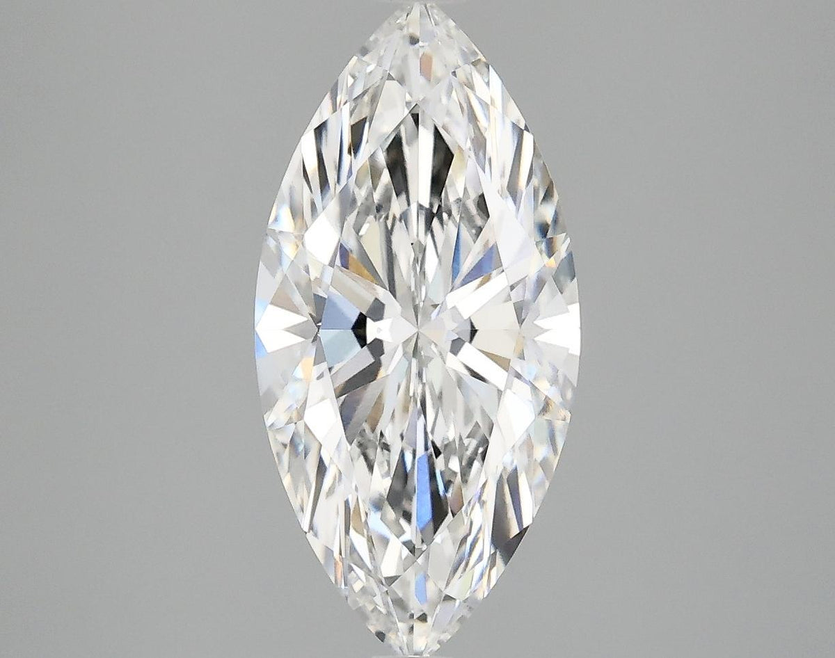 2.52 Carat Marquise Shaped Excellent Cut VS1 IGI Certified Lab Grown Diamond