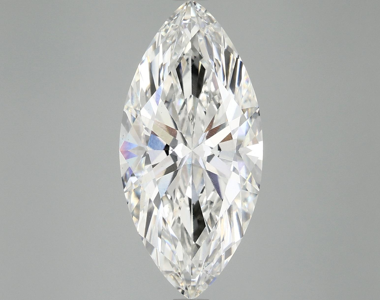 4.92 Carat Marquise Shaped Excellent Cut VS2 IGI Certified Lab Grown Diamond