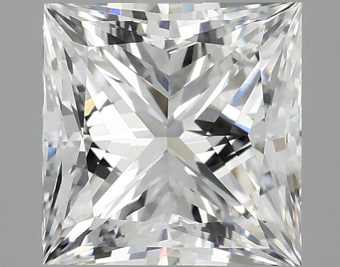 2.97 Carat Princess Shaped Ideal Cut VVS2 IGI Certified Lab Grown Diamond