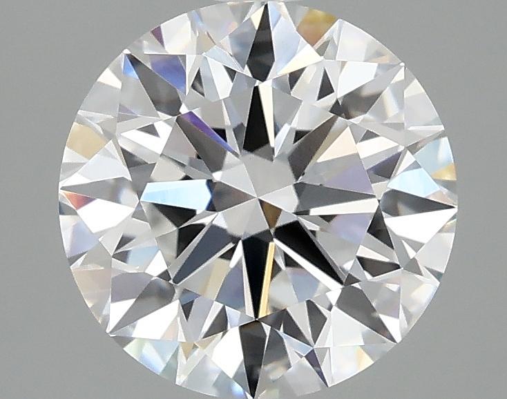2.52 Carat Round Shaped Ideal Cut VVS2 IGI Certified Lab Grown Diamond