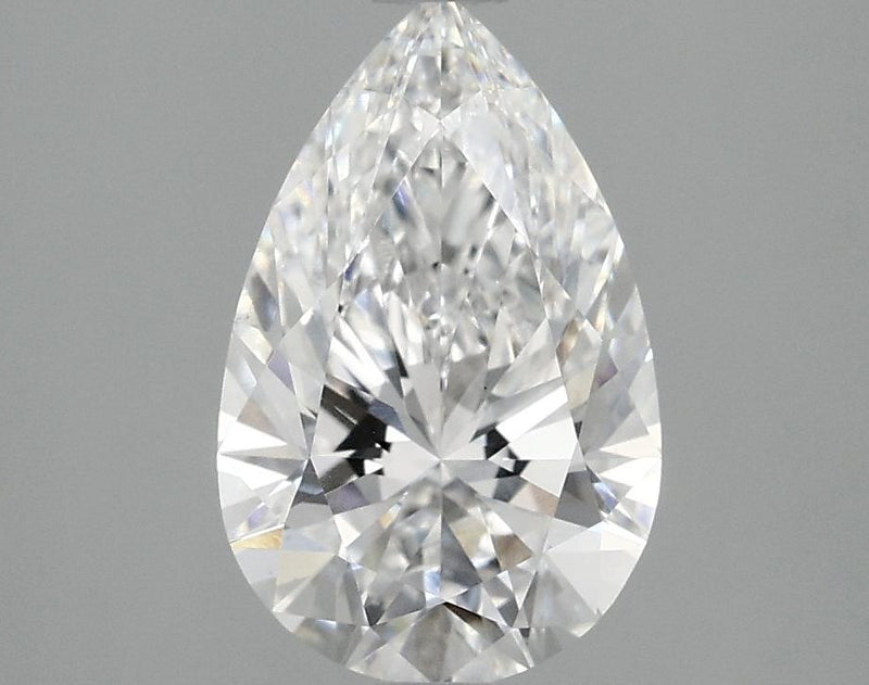 2.02 Carat Pear Shaped Ideal Cut VVS2 IGI Certified Lab Grown Diamond