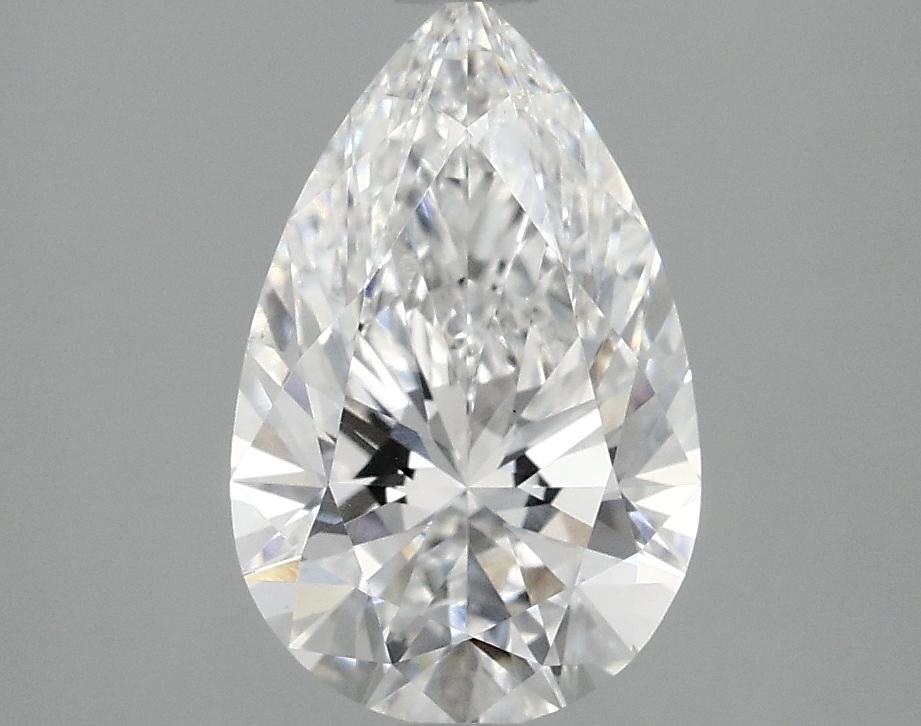 2.02 Carat Pear Shaped Ideal Cut VVS2 IGI Certified Lab Grown Diamond