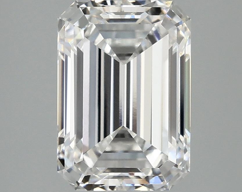 3.01 Carat Emerald Shaped Ideal Cut VVS2 IGI Certified Lab Grown Diamond