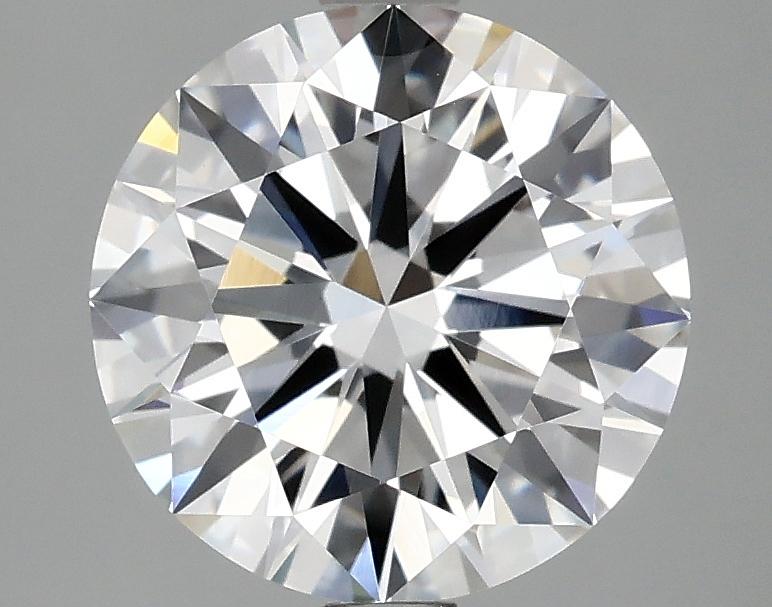 2.57 Carat Round Shaped Ideal Cut VVS2 IGI Certified Lab Grown Diamond
