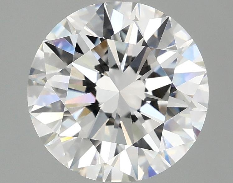2.5 Carat Round Shaped Ideal Cut VVS2 IGI Certified Lab Grown Diamond