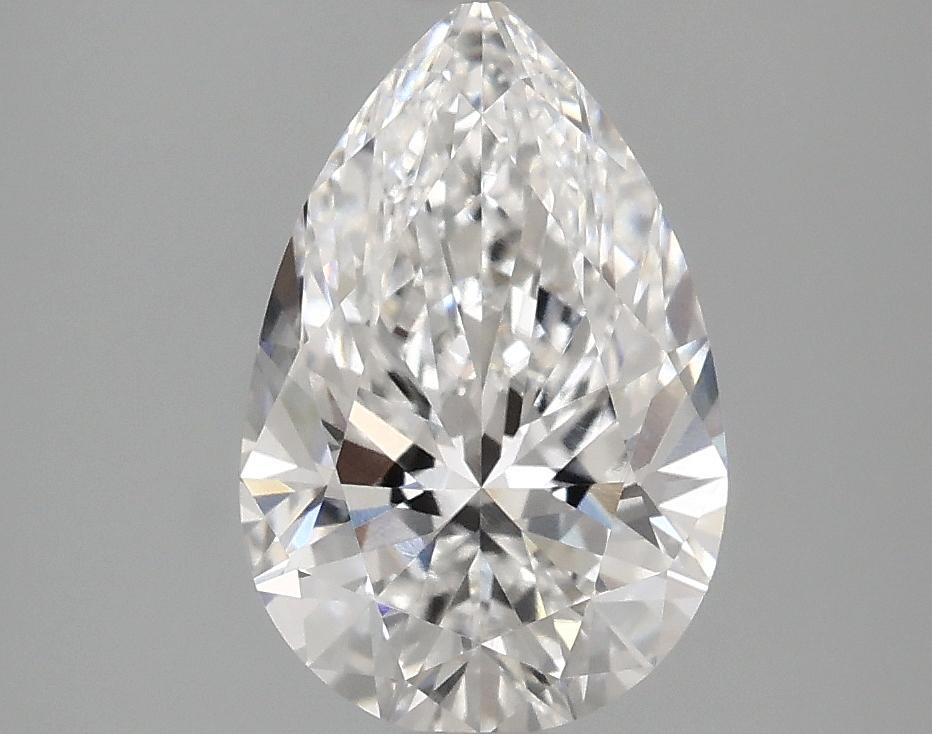 1.92 Carat Pear Shaped Excellent Cut VVS2 IGI Certified Lab Grown Diamond