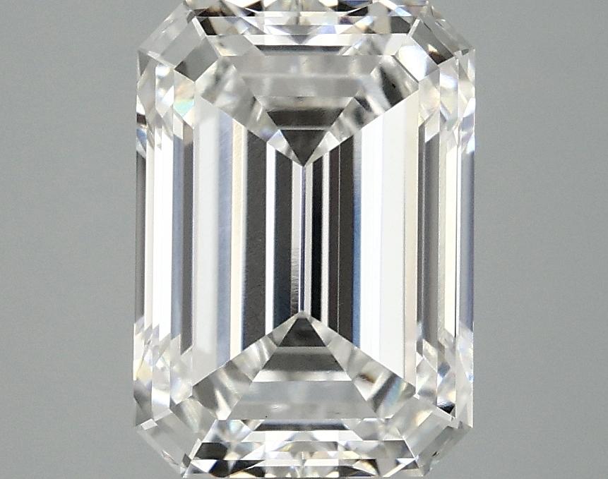 3.42 Carat Emerald Shaped Ideal Cut VS1 IGI Certified Lab Grown Diamond