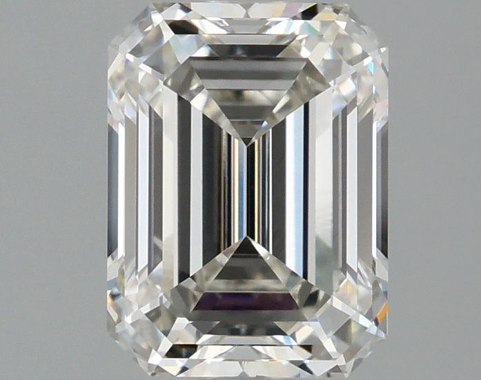 1.99 Carat Emerald Shaped Excellent Cut VVS2 IGI Certified Lab Grown Diamond