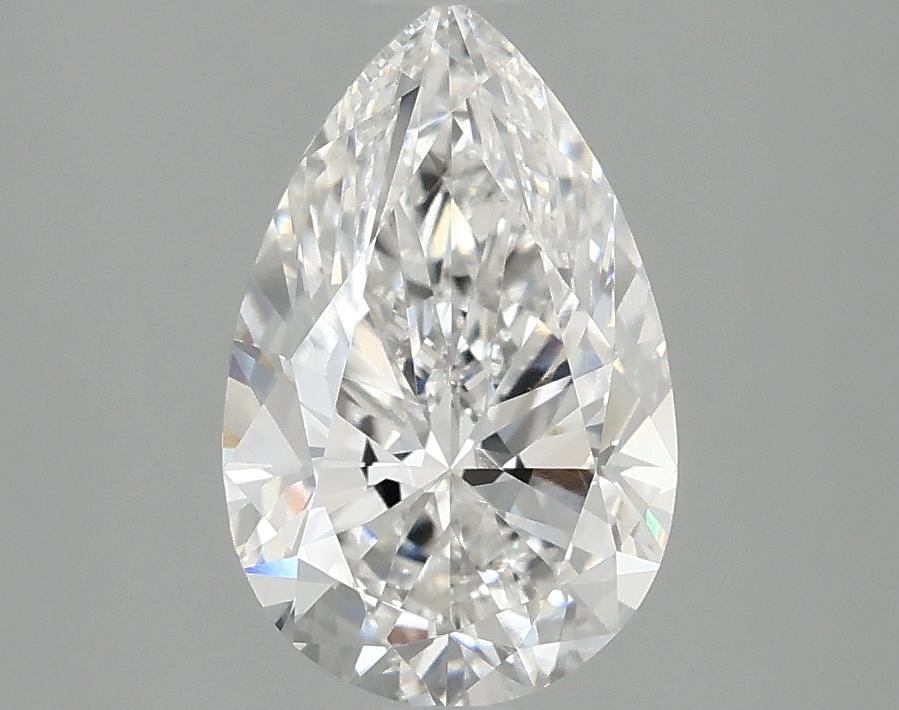 2.0 Carat Pear Shaped Ideal Cut VVS2 IGI Certified Lab Grown Diamond