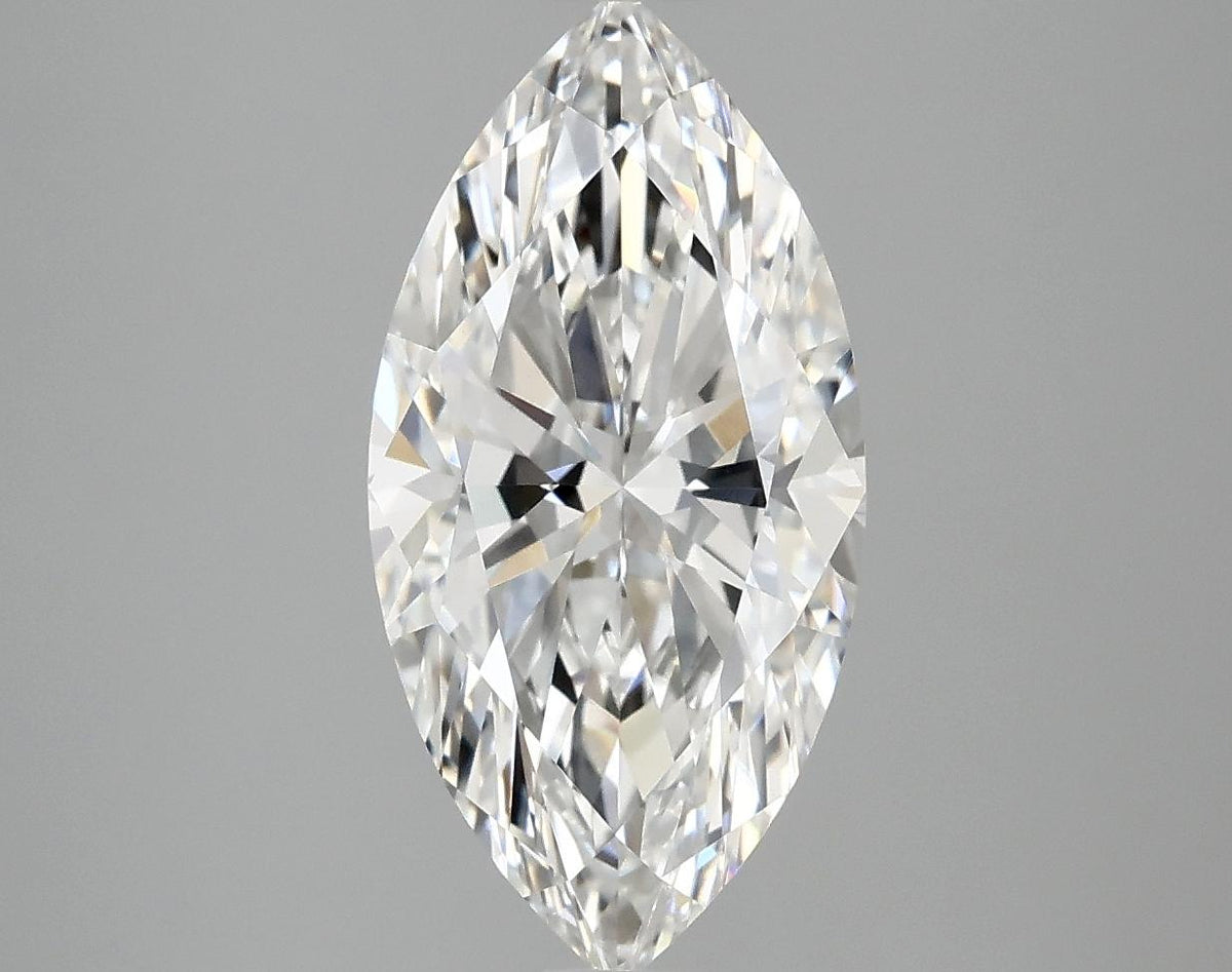 3.06 Carat Marquise Shaped Ideal Cut VVS2 IGI Certified Lab Grown Diamond