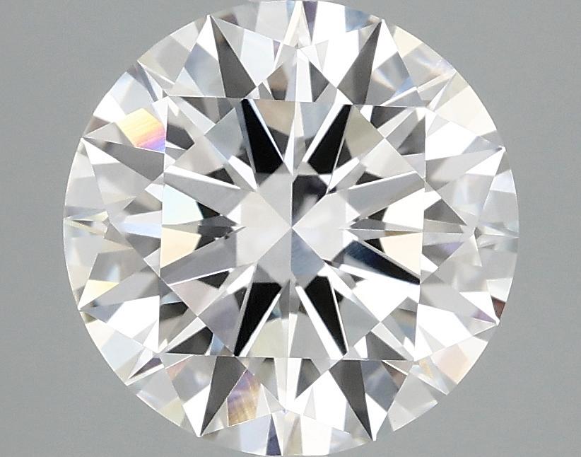 3.06 Carat Round Shaped Excellent Cut VVS2 IGI Certified Lab Grown Diamond