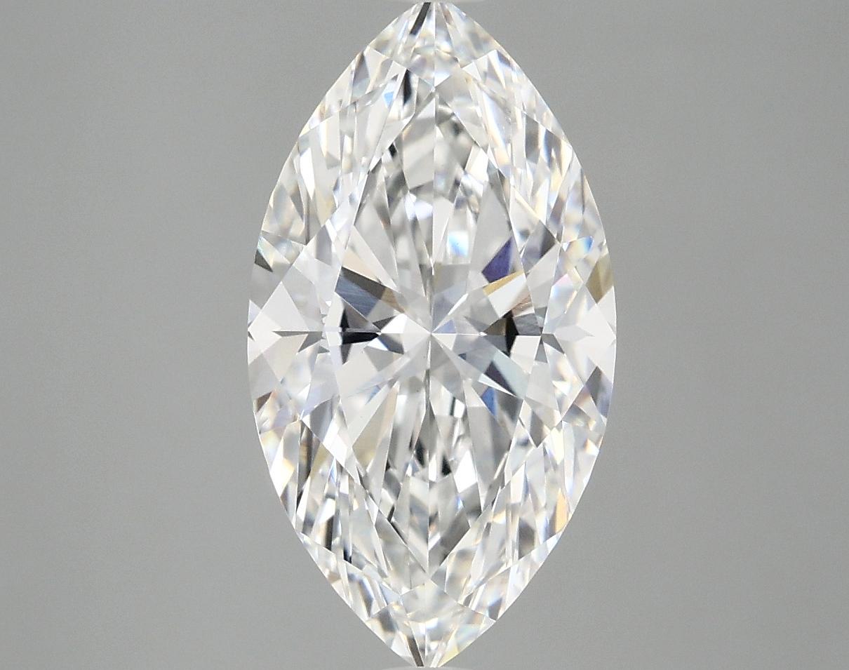 3.1 Carat Marquise Shaped Very Good Cut VVS2 IGI Certified Lab Grown Diamond