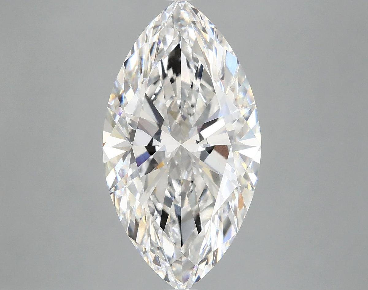 4.66 Carat Marquise Shaped Excellent Cut VS2 IGI Certified Lab Grown Diamond