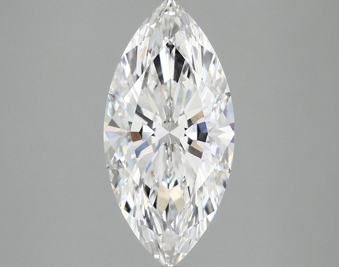 2.08 Carat Marquise Shaped Excellent Cut VS1 IGI Certified Lab Grown Diamond